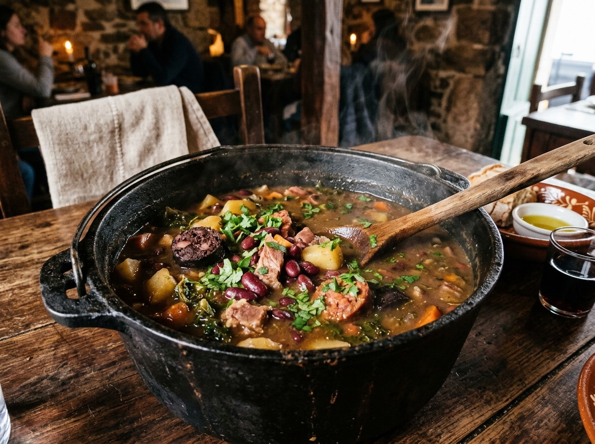 Sopa de Pedra no Pote de Ferro